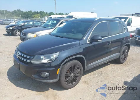 2012 Volkswagen Tiguan Se из США, поврежденный, VIN WVGBV7AX6CW545387